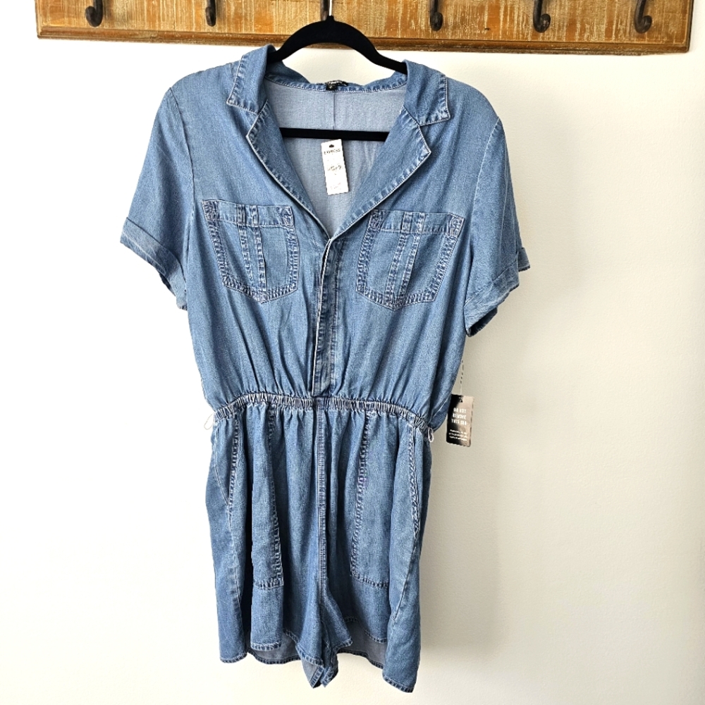 Express Denim Romper